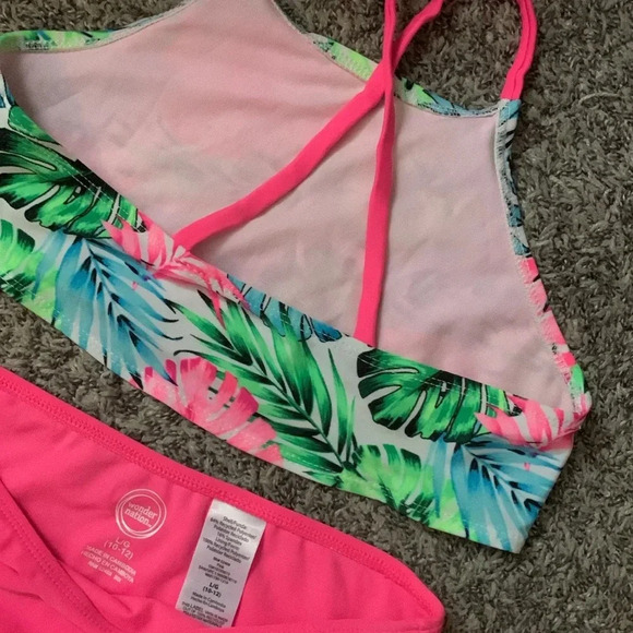 Wonder nation girls 10/12 bathing suit - Picture 4 of 4